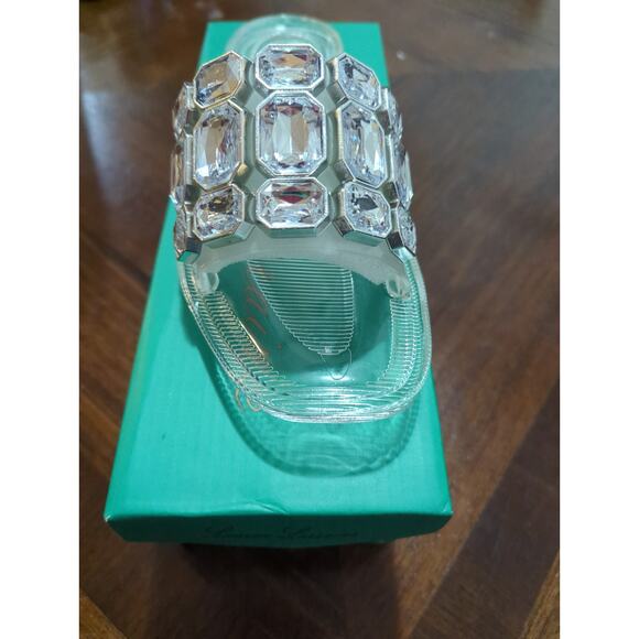 Lauren Lorraine Jade Clear Slide Size 10 NIB - Picture 2 of 4